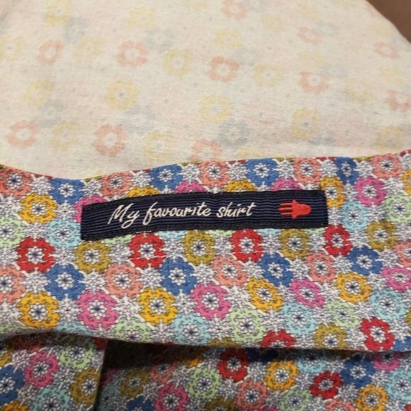 LUCHIANO Visconti Men's Floral Short Sleeve Button Shirt - Size XL - Picture 8 of 16